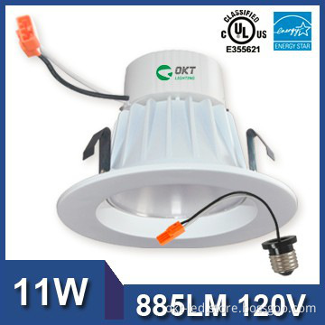 cULus Energy Star Listed 4inch 11W Dimmable recessed led downlight